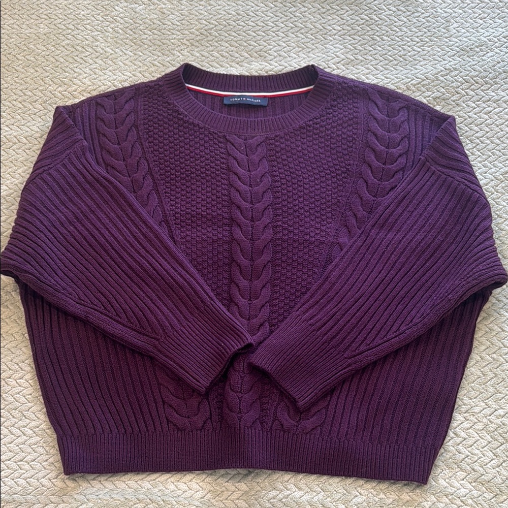 Women’s Tommy Hilfiger Chunky Knit Crew Neck Sweater NWOT